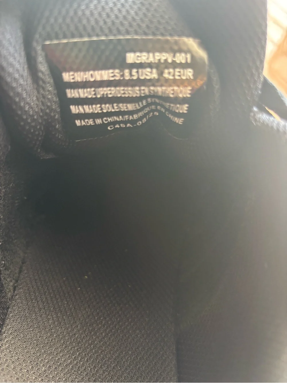 N/A durable black